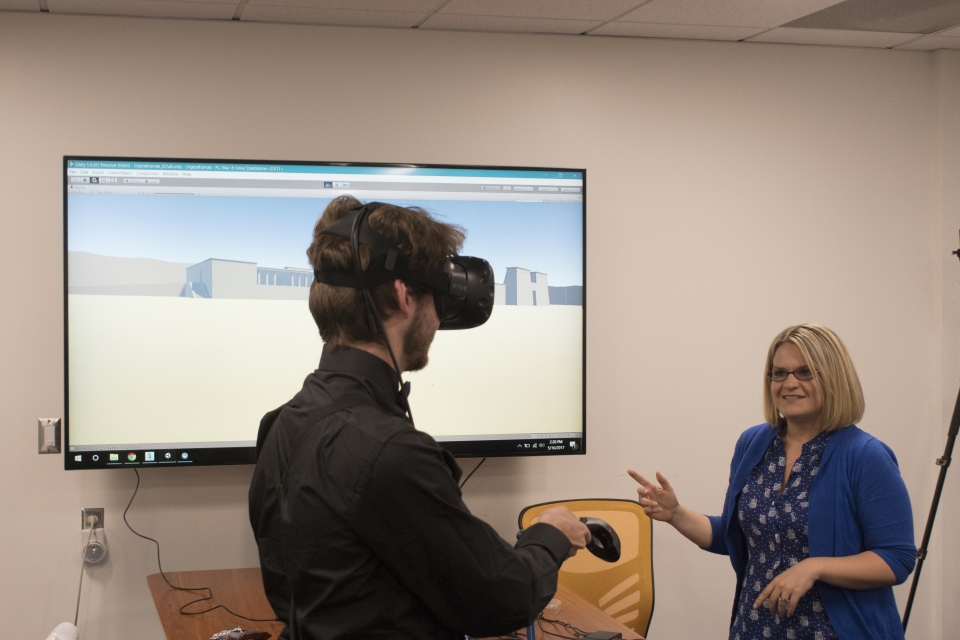 Virtual reality demonstration Virtual reality demonstration